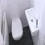 Wohnungsmodernisierung in Rastatt: Blick in die Gästetoilette